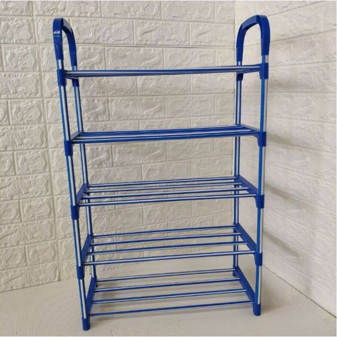 Maximisez l'ordre et l'élégance de votre entrée avec notre Étagère à Chaussures 5 Niveaux.