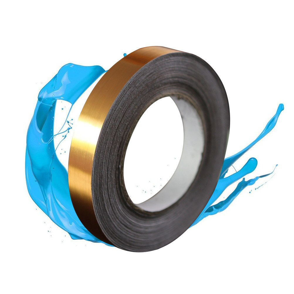 Adhésif décoratif doré 50m