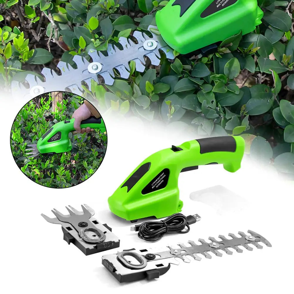 Tondeuse de jardin sans fil multifonction - Coupe haie et pelouse