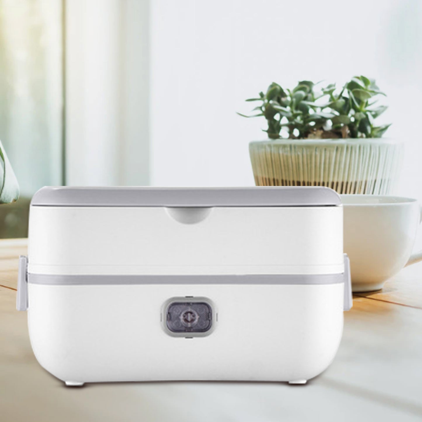 Boîte à déjeuner isotherme Portable 2-en-1 adapté aux voitures et aux maisons conteneur amovible en acier inoxydable 304