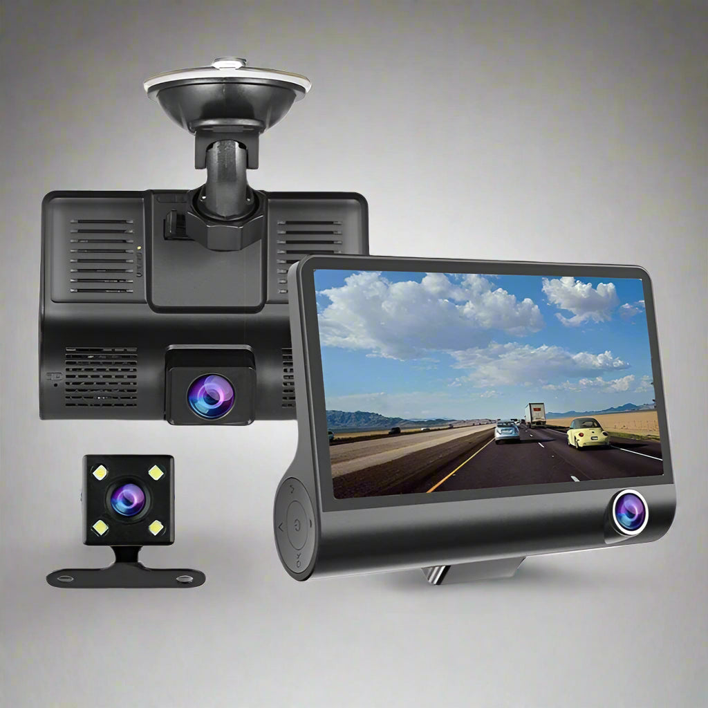 Enregistreur Vidéo à Trois Objectifs C2 avec Vision Nocturne HD