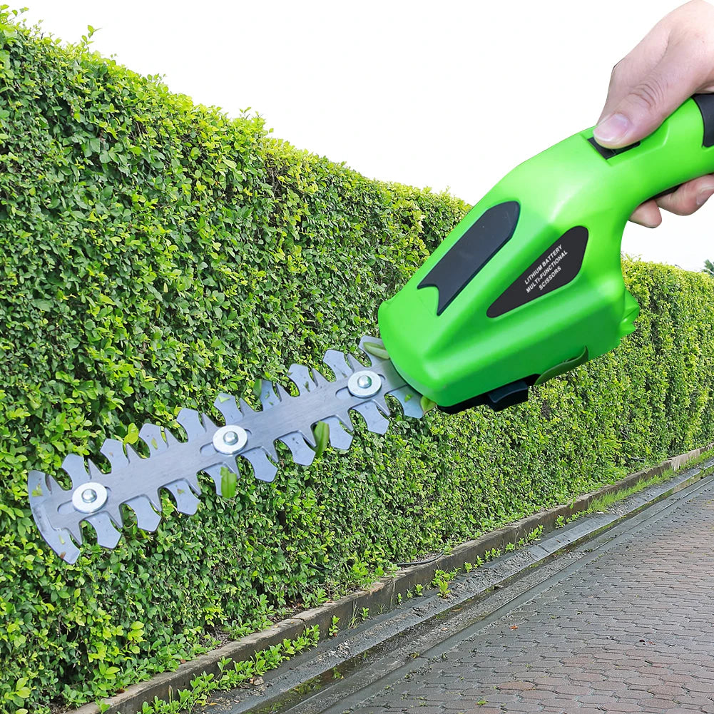 Tondeuse de jardin sans fil multifonction - Coupe haie et pelouse