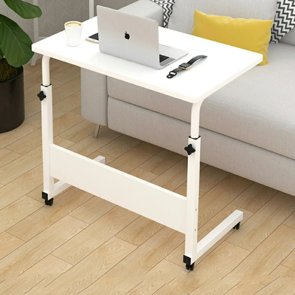 Bureau d'Ordinateur Mobile Réglable - Idéal pour Petits Espaces