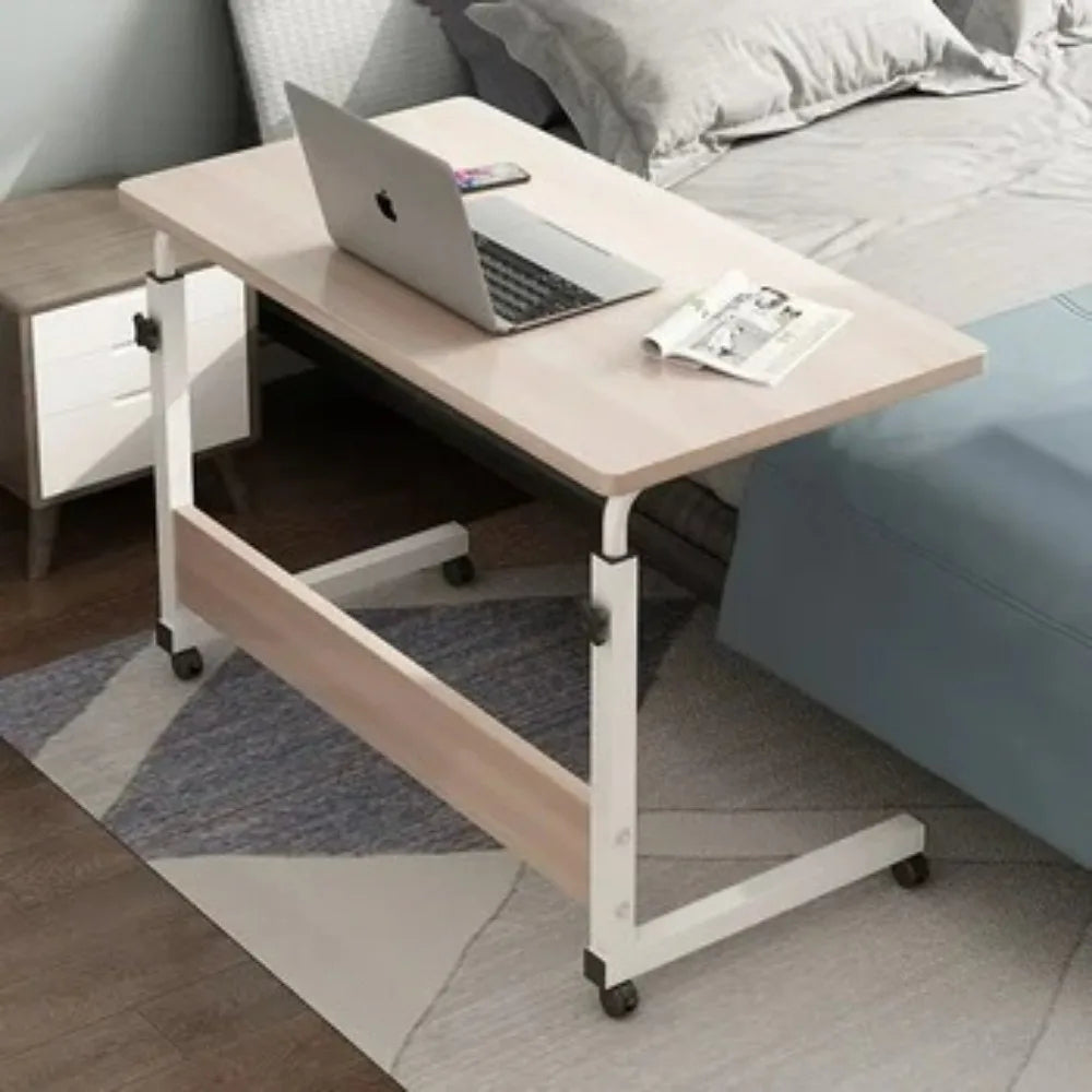 Bureau d'Ordinateur Mobile Réglable - Idéal pour Petits Espaces
