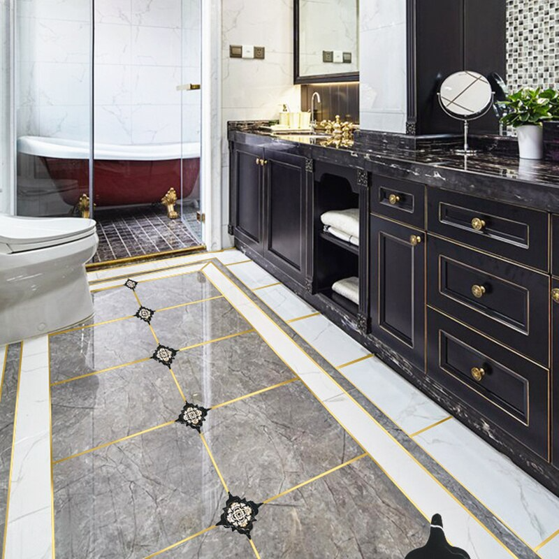 Adhésif décoratif doré 50m