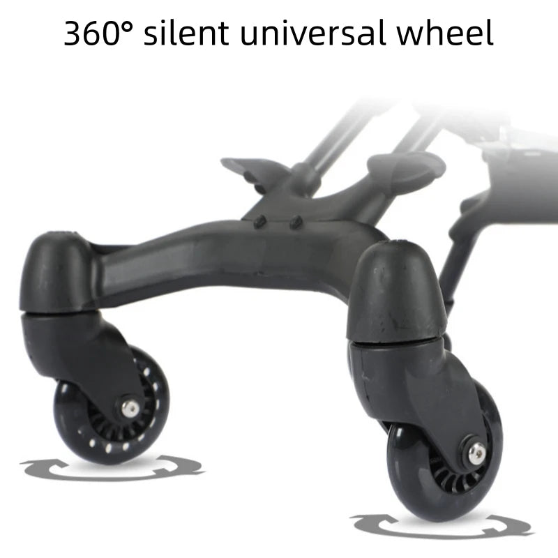 Poussette Bidirectionnelle Pliable Portable avec Coussin