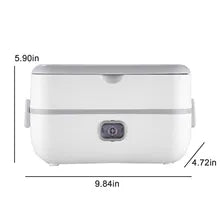 Boîte à déjeuner isotherme Portable 2-en-1 adapté aux voitures et aux maisons conteneur amovible en acier inoxydable 304