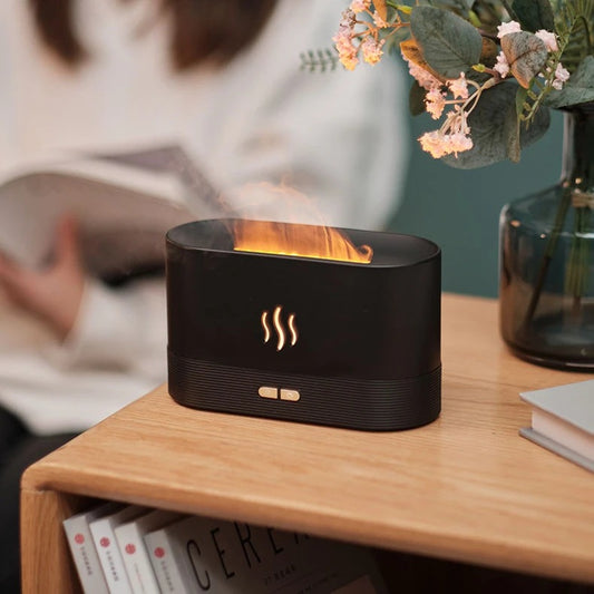 Diffuseur d'huiles essentielles à ultrasons, désodorisant humidificateur pour la maison