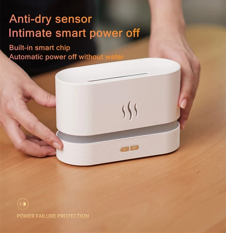 Diffuseur d'huiles essentielles à ultrasons, désodorisant humidificateur pour la maison