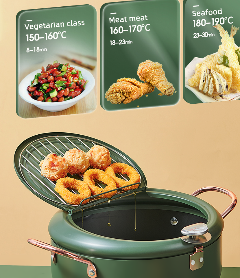 Friteuse en acier inoxydable