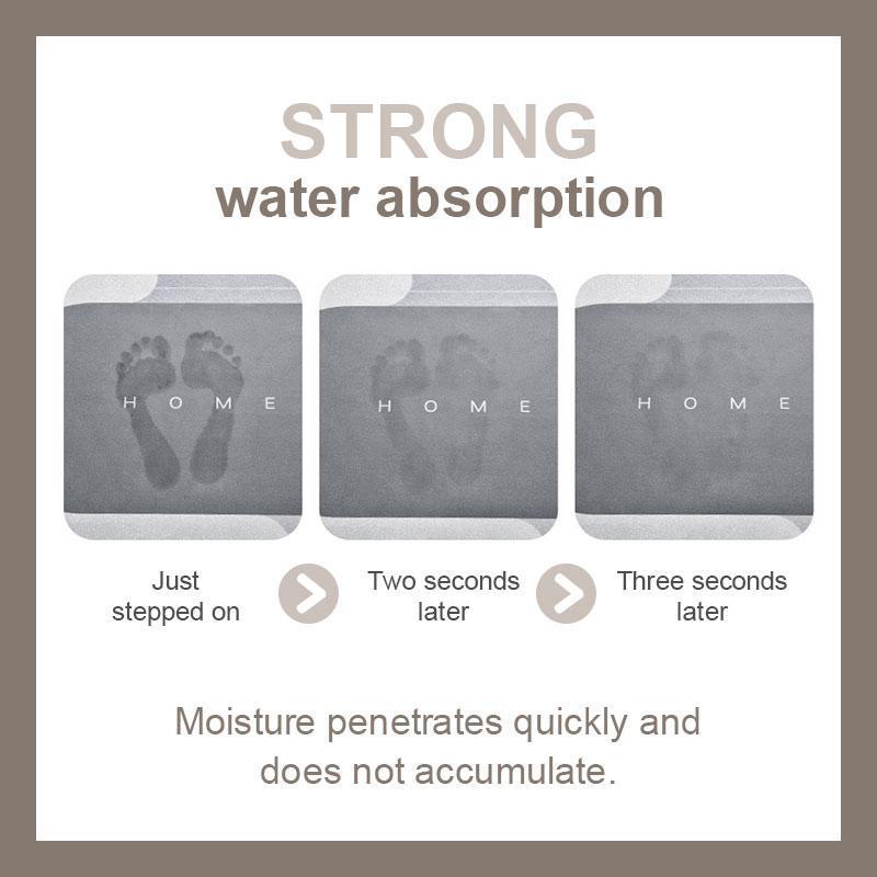 Tapis de sol super absorbant à séchage rapide