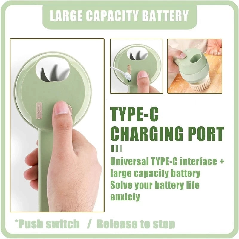 Nb5™ Le Hachoir Électrique de Légumes Durable