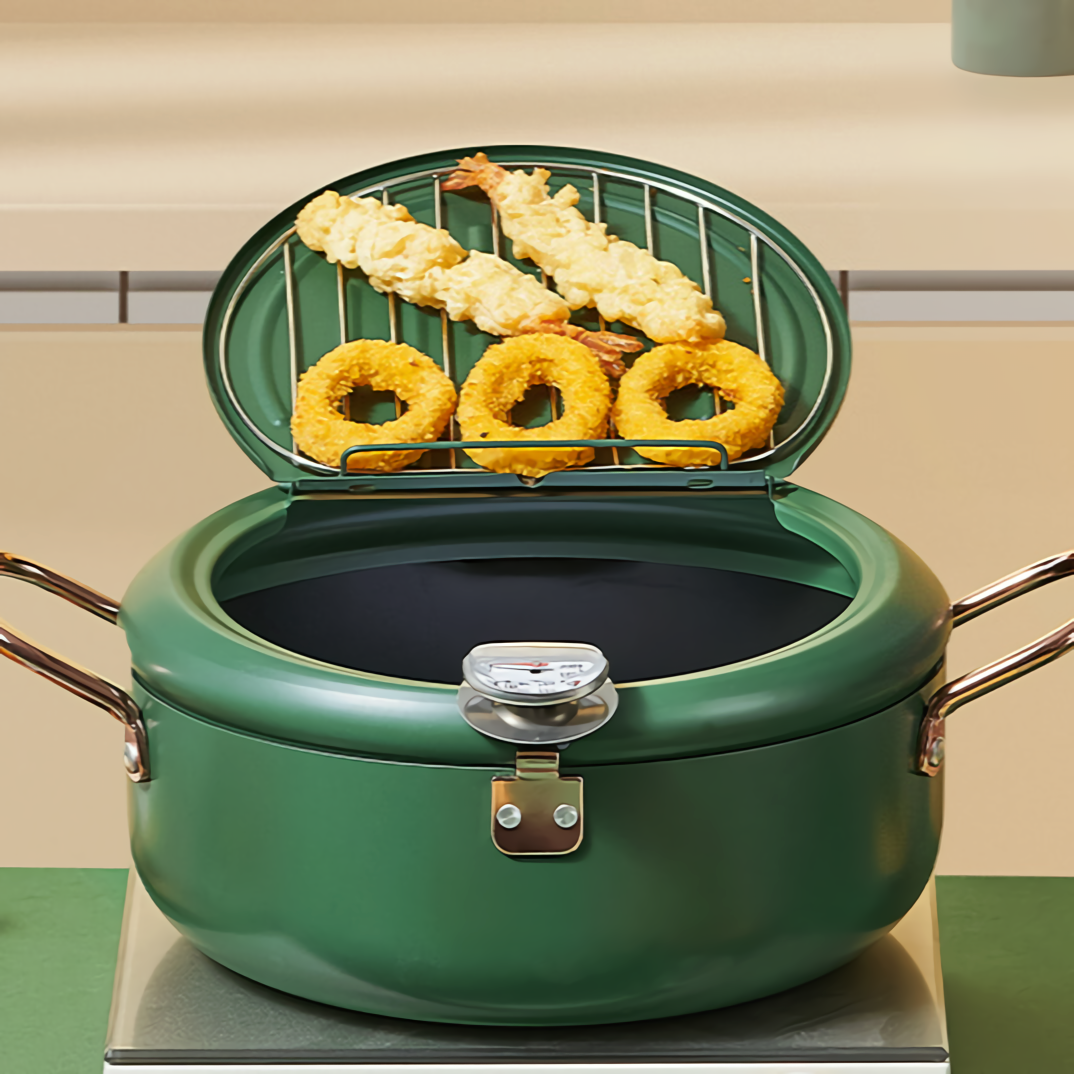 Friteuse en acier inoxydable